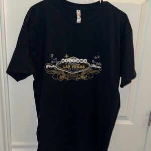 Black Las Vegas Graphic Tee